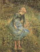 Camille Pissarro, The Shepherdess